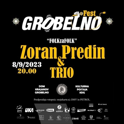 Na FOLKzaFOLK-u bodo nastopili Zoran Predin & Trio.