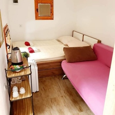 The interior is comfortable and modernly equipped.