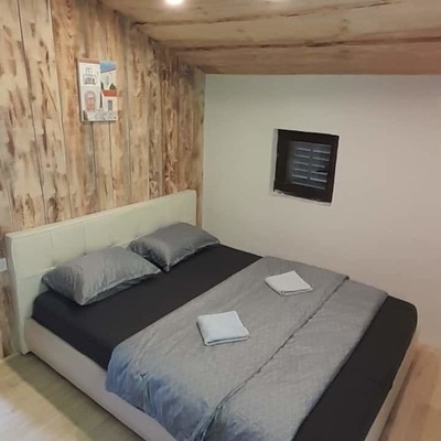 The accommodation has two bedrooms.