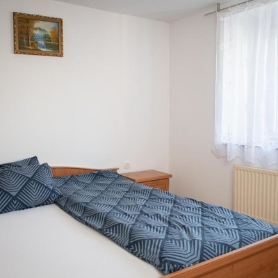 The rooms are bright and spacious.