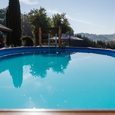 Enjoy the warm Kozjansko sun while relaxing in the pool.