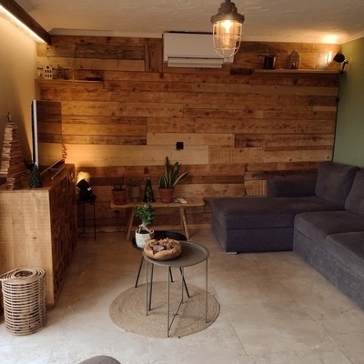 A large living room for relaxation and socializing.