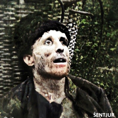 Fotografija umrlega razbojnika Guzaja. Njegovo smrt je potrdil dr. Gustav Ipavec.