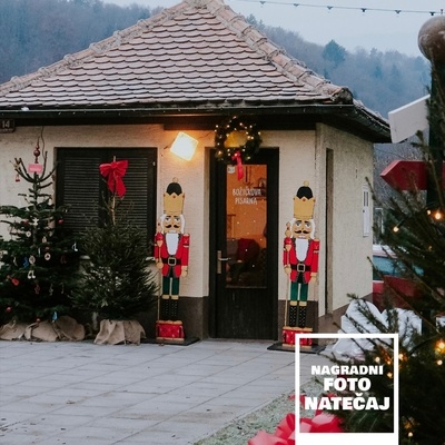 Letos bo Božiček že tretjič odprl svojo pisarno v majhni hiški v Šentjurju.