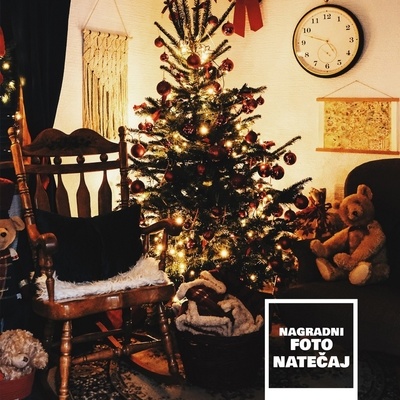 Božičkova pisarna je krasen foto kotiček in tam vsak december nastane veliko lepih fotografij.