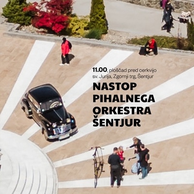 V Zgornjem trgu vabljeni na nastop Pihalnega orkestra Šentjur.
