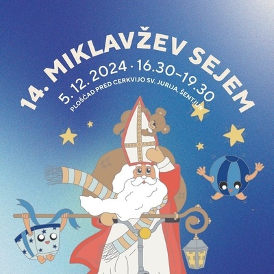 Vabimo na 14. Miklavžev sejem lokalnih dobrot in domačih izdelkov, na praznično druženje in na otroško predstavo z obiskom Miklavža.