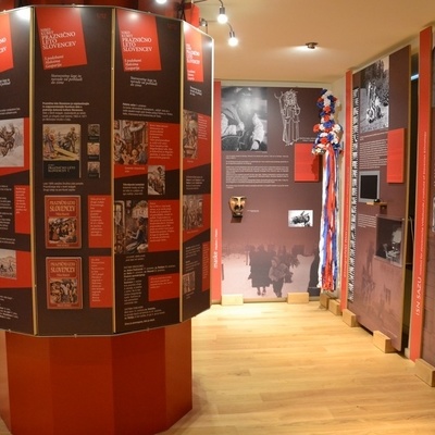 Exhibition about life and work of dr. Niko Kuret in Planina pri Sevnici.