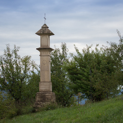 Plague pillar in Marija Dobje