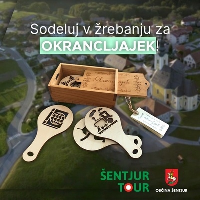 Sodeluj v žrebanju za okrancljajcek!