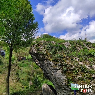 The Ampus Megalith, together with the Church of St. Margaret and Planina Castle, forms a landscape triad.