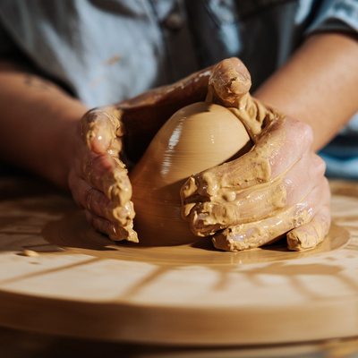 You can also arrange a clay shaping workshop.